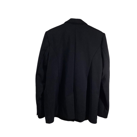 Good American Oversized Woven Blazer Black - Picture 5 of 8